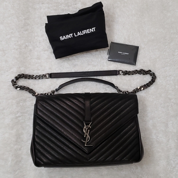 ❌SOLD❌ Saint Laurent College bag large - Picture 1 of 16